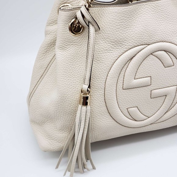 100% Authentic Gucci GG Soho on Chain  Shoulder Bag - Picture 5 of 16